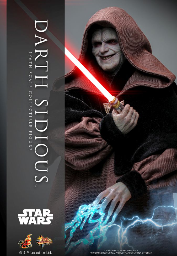 Star Wars - Darth Sidious Sixth Scale Figure